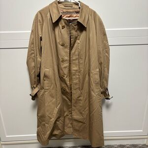 Vintage Norman Vance trench coat removable wool liner Heavy size 38/men's Medium